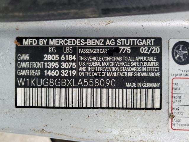 2020 MERCEDES-BENZ S 560 4MAT - W1KUG8GBXLA558090