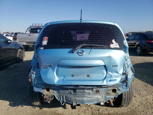 3N1CE2CP1FL422893 Auction: COPART Lot: 70766823 Location: CA - ANTELOPE 3N1CE2CP1FL422893 NISSAN VERSA 2015 BLUE Photo 6