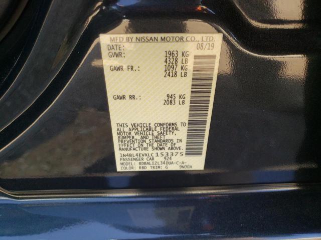 1N4BL4EVXLC153375 Nissan ALTIMA SL