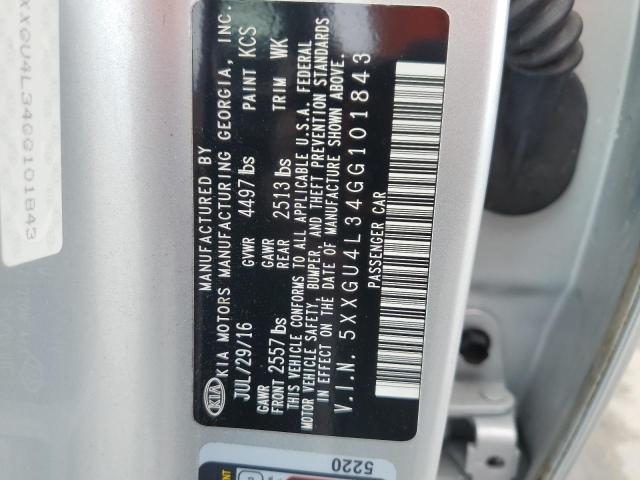 5XXGU4L34GG101843 KIA OPTIMA EX