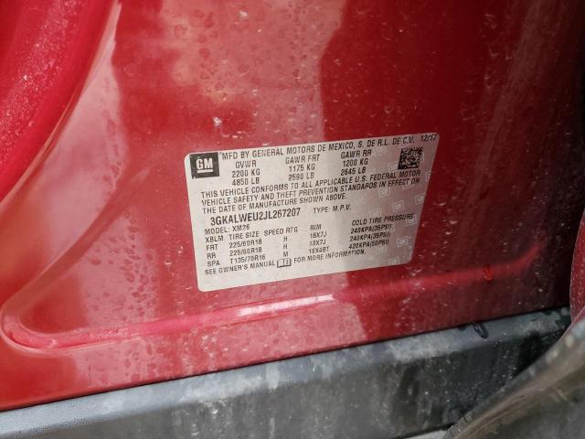 3GKALWEU2JL267207 GMC Terrain Slt