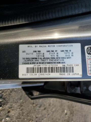 2015 MAZDA 3 SV - JM1BM1T77F1270339