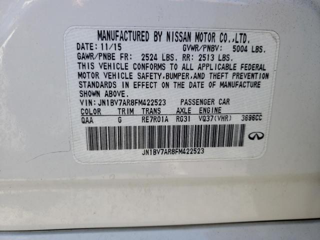 JN1BV7AR8FM422523 Infiniti Q50 BASE