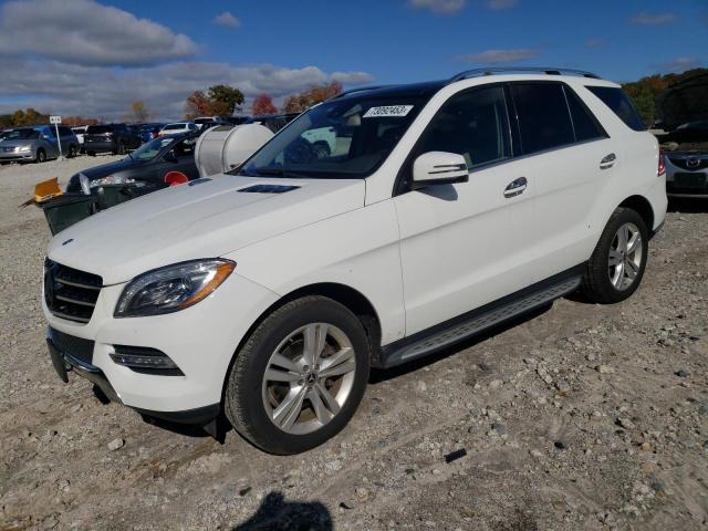 VIN 4JGDA5HBXEA390393 2014 Mercedes-Benz ML-Class, ... no.1