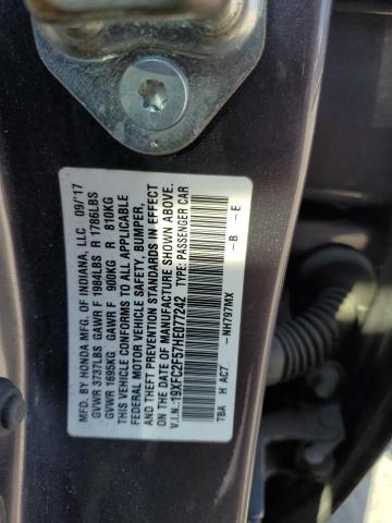 19XFC2F57HE077242 Honda Civic Lx