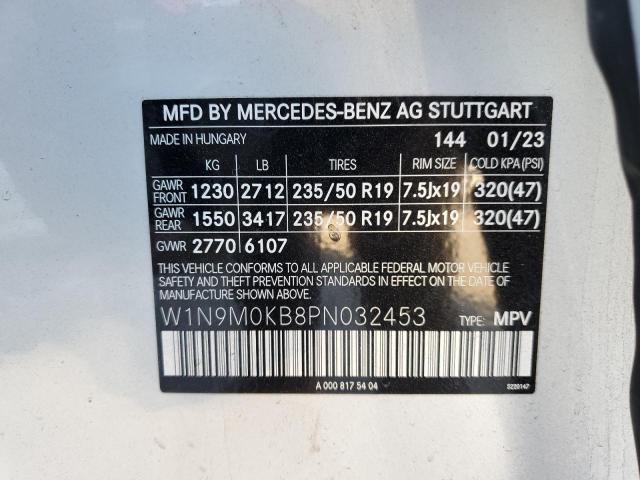 W1N9M0KB8PN032453 Mercedes-Benz EQB  8