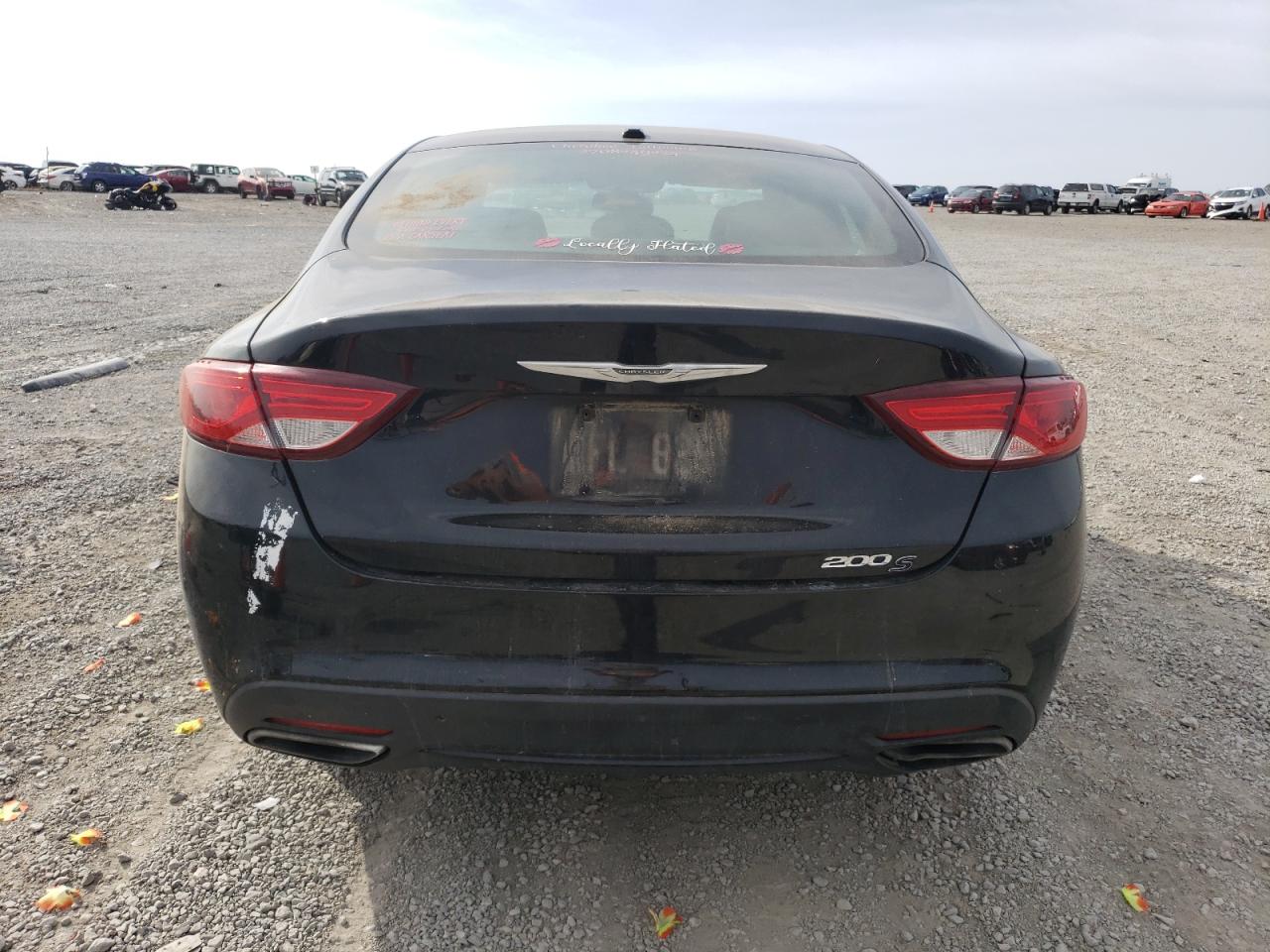 2015 Chrysler 200 S vin: 1C3CCCBB2FN585202