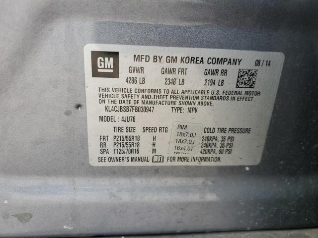 KL4CJBSB7FB030947 Buick Encore Convenience