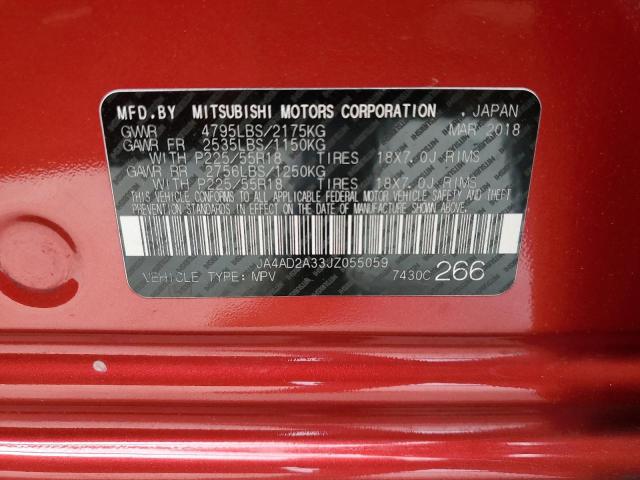 JA4AD2A33JZ055059 Mitsubishi Outlander Es