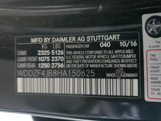 WDDZF4JB8HA150625 Mercedes-Benz E 300