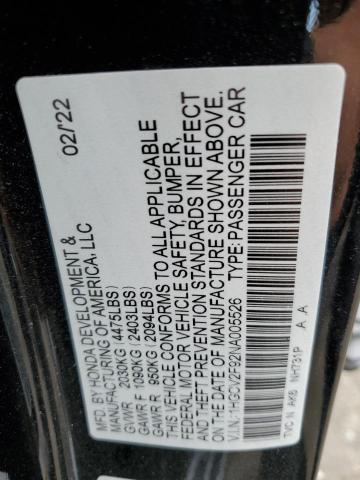 1HGCV2F92NA005526 Honda Accord Touring
