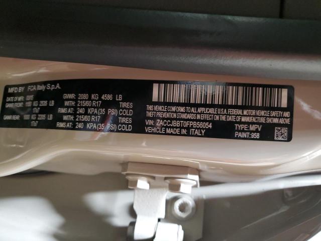 ZACCJBBT0FPB56054 Jeep Renegade Latitude