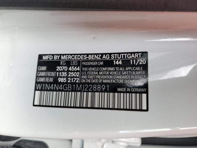 W1N4N4GB1MJ228891 2021 Mercedes-Benz Gla 250