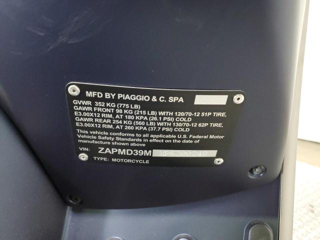 2023 VESPA GTS/SEI GI ZAPMD39MXP5300248