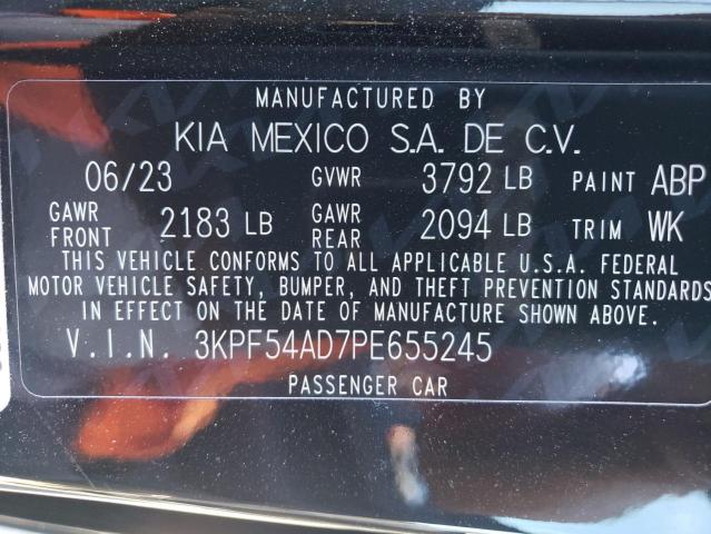 2023 KIA FORTE GT L - 3KPF54AD7PE655245