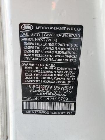 2006 Land Rover Range Rover - Image 13