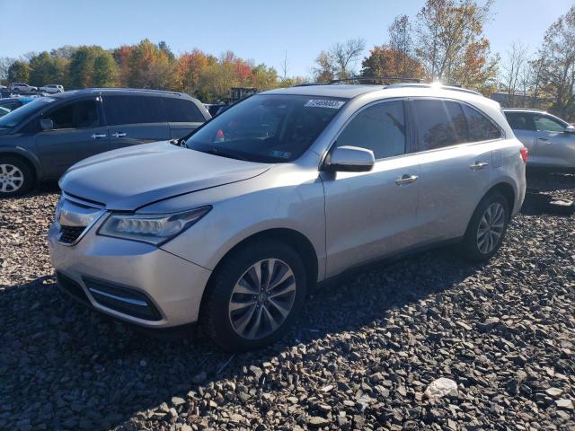 5FRYD4H4XEB016543 | 2014 ACURA MDX TECHNO