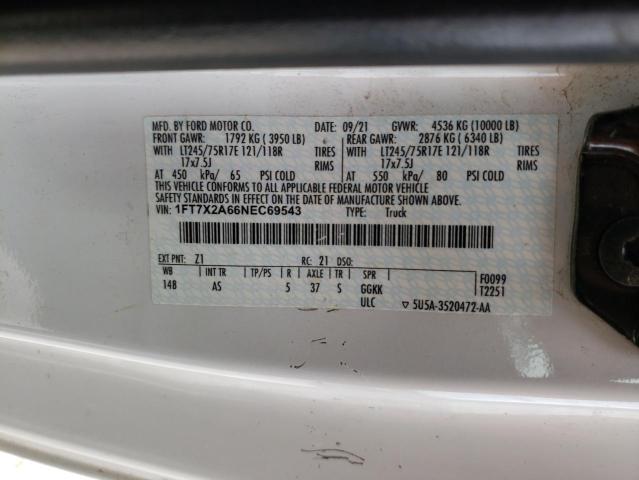 1FT7X2A66NEC69543 Ford F250 Super Duty
