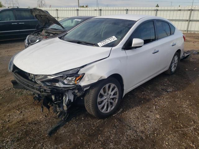  NISSAN SENTRA 2019 Білий