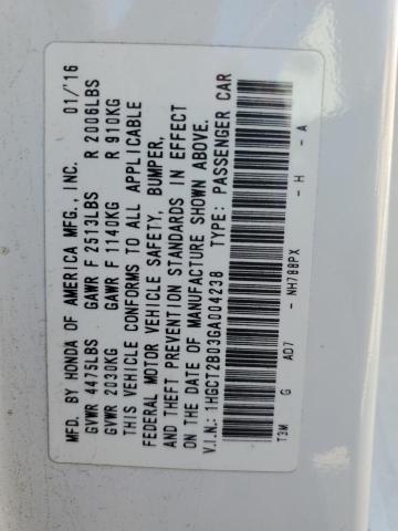 2016 HONDA ACCORD TOU - 1HGCT2B03GA004238