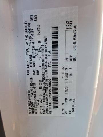 1FT8X3B69HED38805 Ford F350 Super Duty