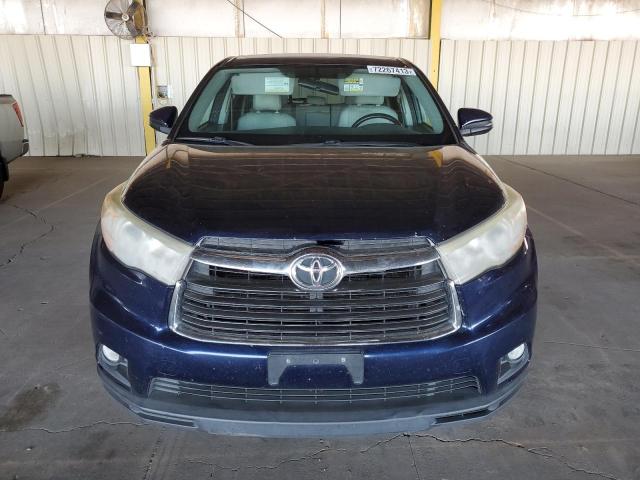 VIN 5TDZKRFH9ES004605 2014 Toyota Highlander, LE no.5