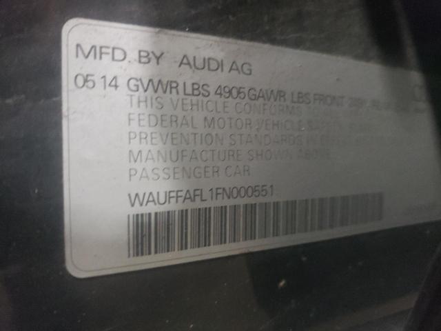 VIN WAUFFAFL1FN000551 2015 Audi A4, Premium Plus no.13