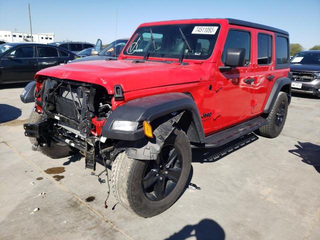 2021 Jeep Wrangler Unlimited Sport VIN: 1C4HJXDG8MW566491 Lot: 74511093