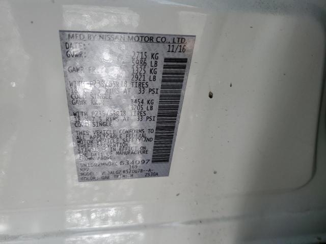 5N1DR2MN0HC634097 Nissan Pathfinder S