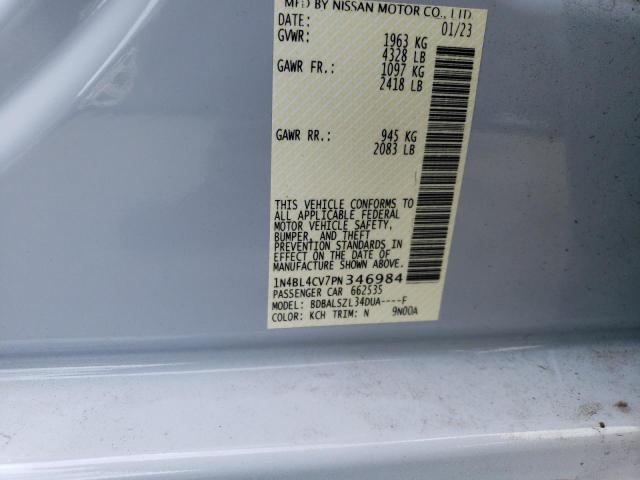1N4BL4CV7PN346984 Nissan ALTIMA SR