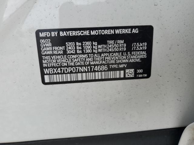 WBX47DP07NN174686 2022 BMW X3, photo no. 14