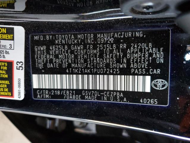 2023 TOYOTA CAMRY TRD - 4T1KZ1AK1PU072425