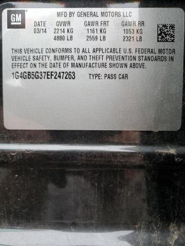 1G4GB5G37EF247263 Buick Lacrosse