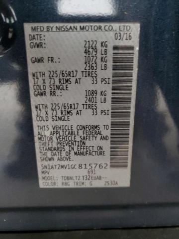 2016 NISSAN ROGUE S - 5N1AT2MV1GC815762