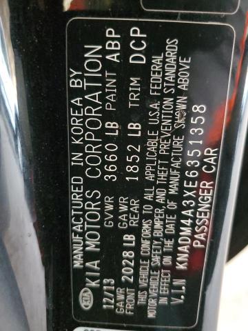 KNADM4A3XE6351358 KIA RIO LX