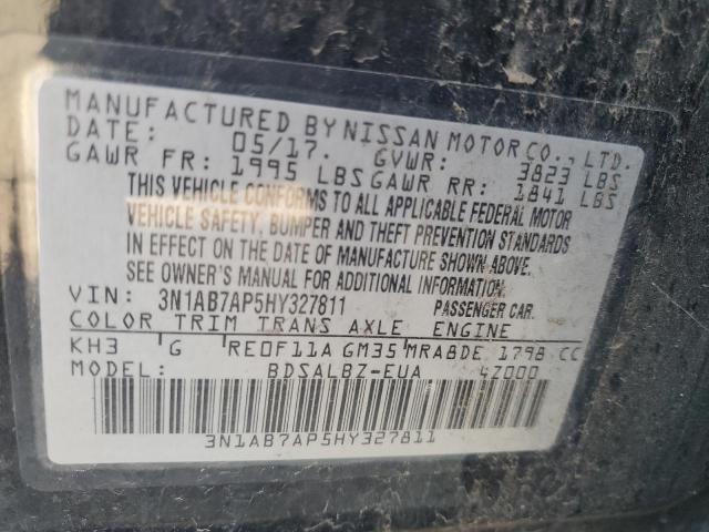 3N1AB7AP5HY327811 Nissan SENTRA S