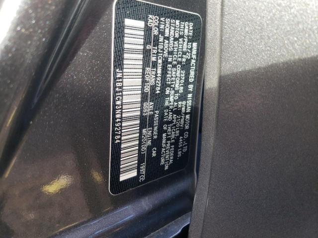 JN1BJ1CW3NW492784 Nissan Rogue Sport Sl
