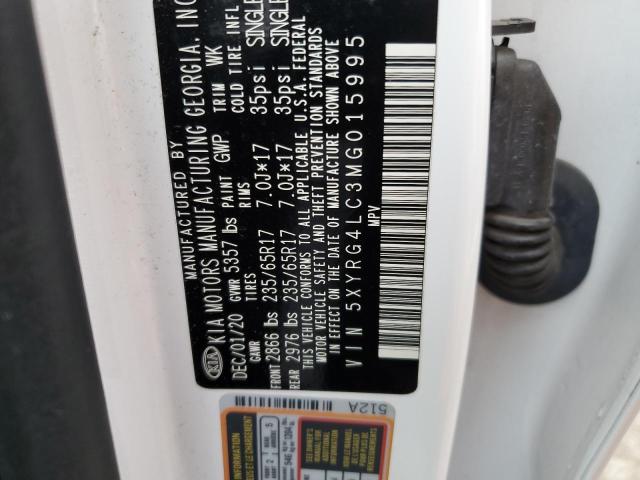 2021 KIA SORENTO LX - 5XYRG4LC3MG015995