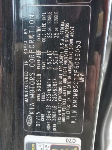 KNDMB5C12F6059053 KIA SEDONA LX