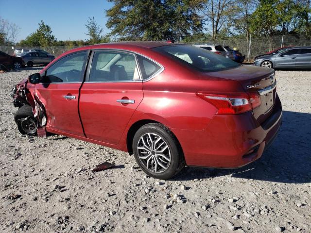  NISSAN SENTRA 2016 Червоний