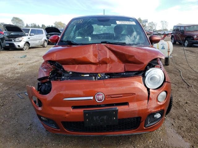 VIN 3C3CFFBR2FT624635 2015 Fiat 500, Sport no.5