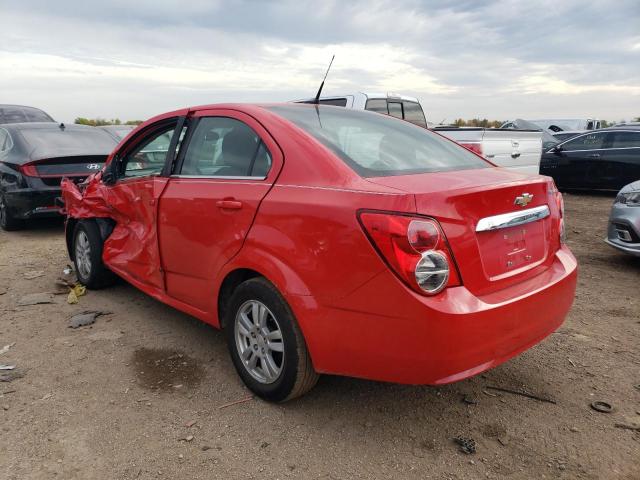  CHEVROLET SONIC 2014 Червоний