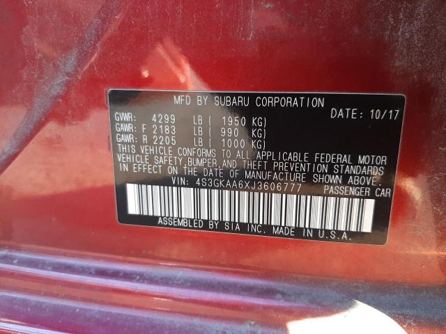 4S3GKAA6XJ3606777 Subaru Impreza