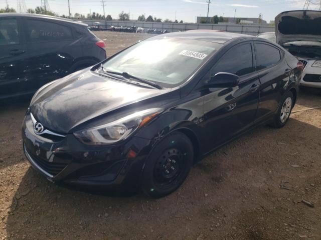 5NPDH4AE4GH752924 | 2016 HYUNDAI ELANTRA SE