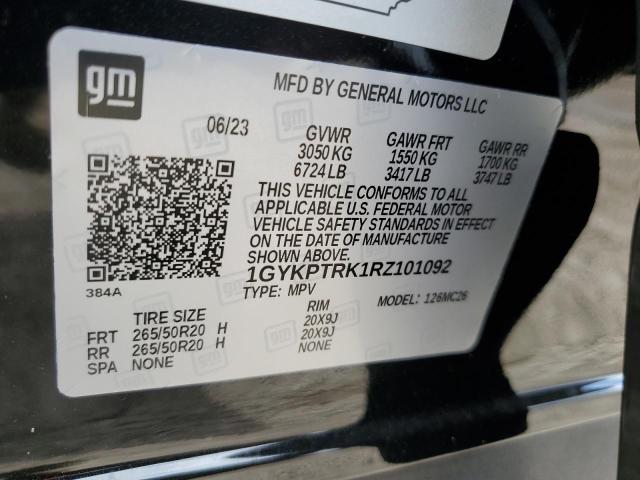 2024 CADILLAC LYRIQ SPOR 1GYKPTRK1RZ101092