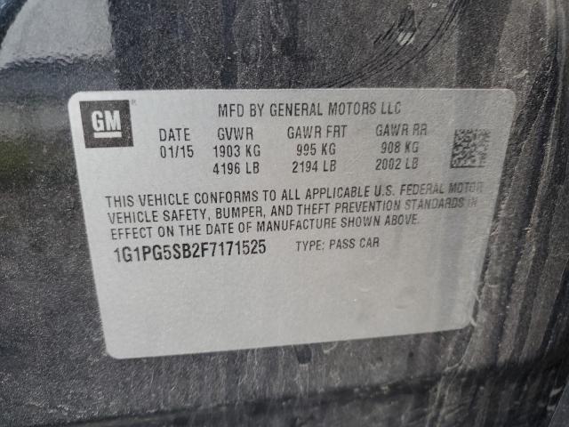 2015 CHEVROLET CRUZE LTZ - 1G1PG5SB2F7171525