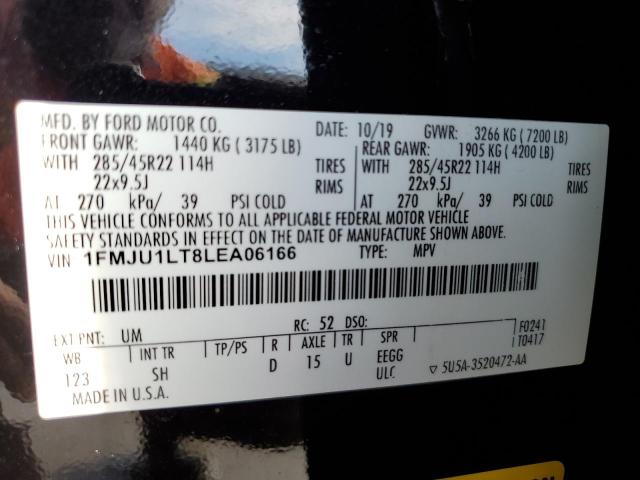 1FMJU1LT8LEA06166 Ford Expedition Platinum