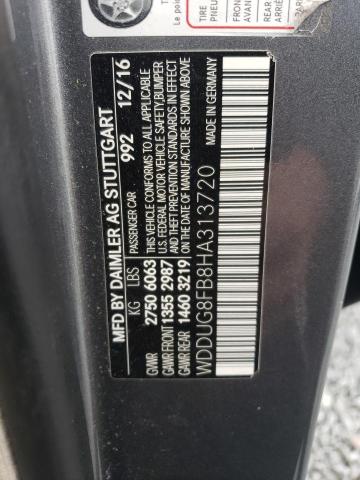 WDDUG8FB8HA313720 Mercedes-Benz S 550 4matic