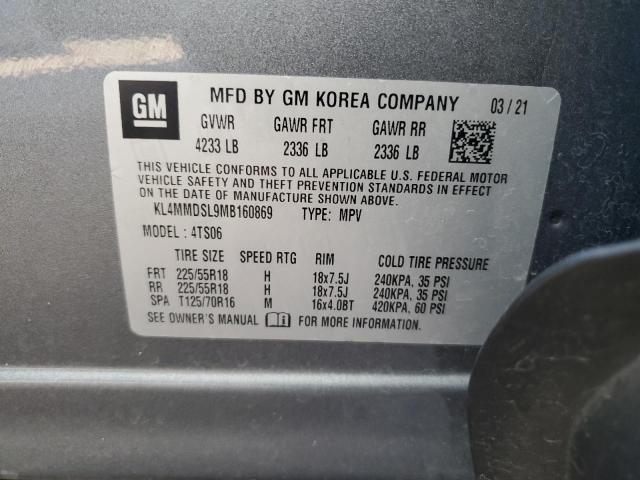 KL4MMDSL9MB160869 Buick Encore Gx Select
