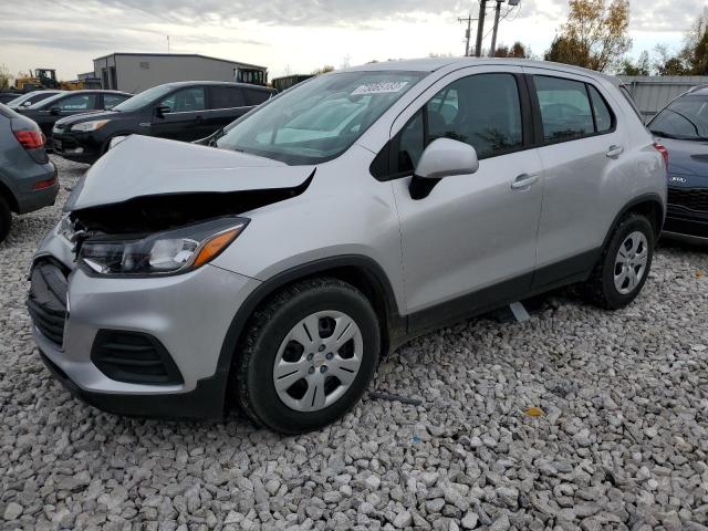  CHEVROLET TRAX 2018 Сріблястий